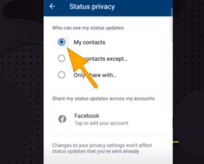 Whatsapp Status Privacy Kaise Hataye
